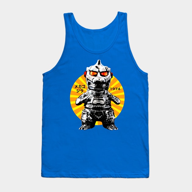 Mechagodzilla Chibi Exclusive Tank Top by Pop Fan Shop